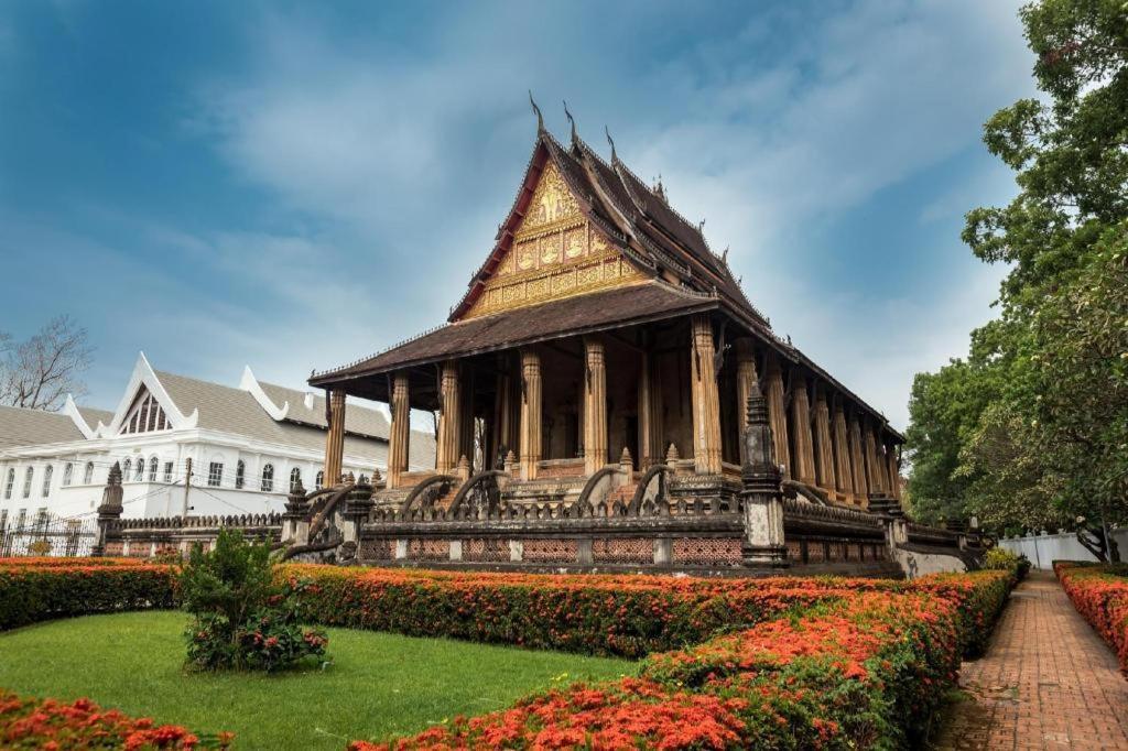 Le Luxe Boutique Hotel Vientiane Bagian luar foto